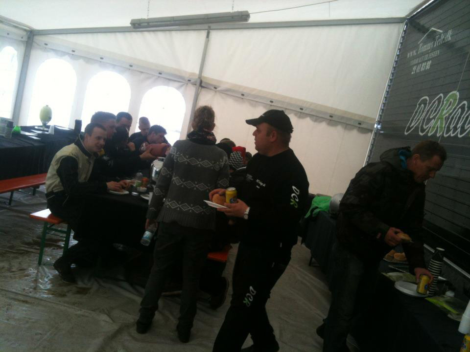Fantastisk forplejning af teamet hver eneste gang.
(Foto: Chanette Helledie, DCR)